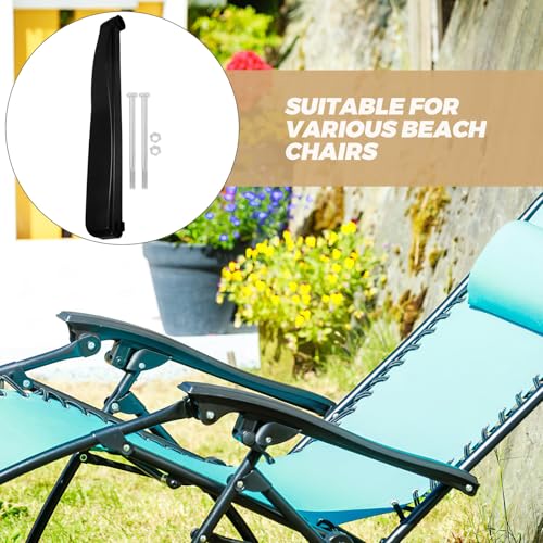 Almohadillas ergonómicas para reposabrazos de silla plegable de camping 4