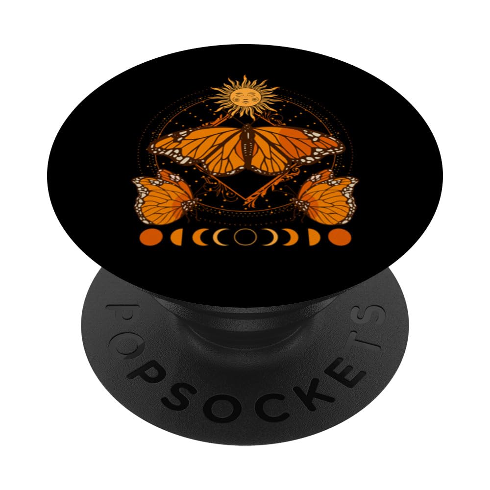 Amazon.com: Cosmic Monarch Butterfly Moon Phase Celestial Insect