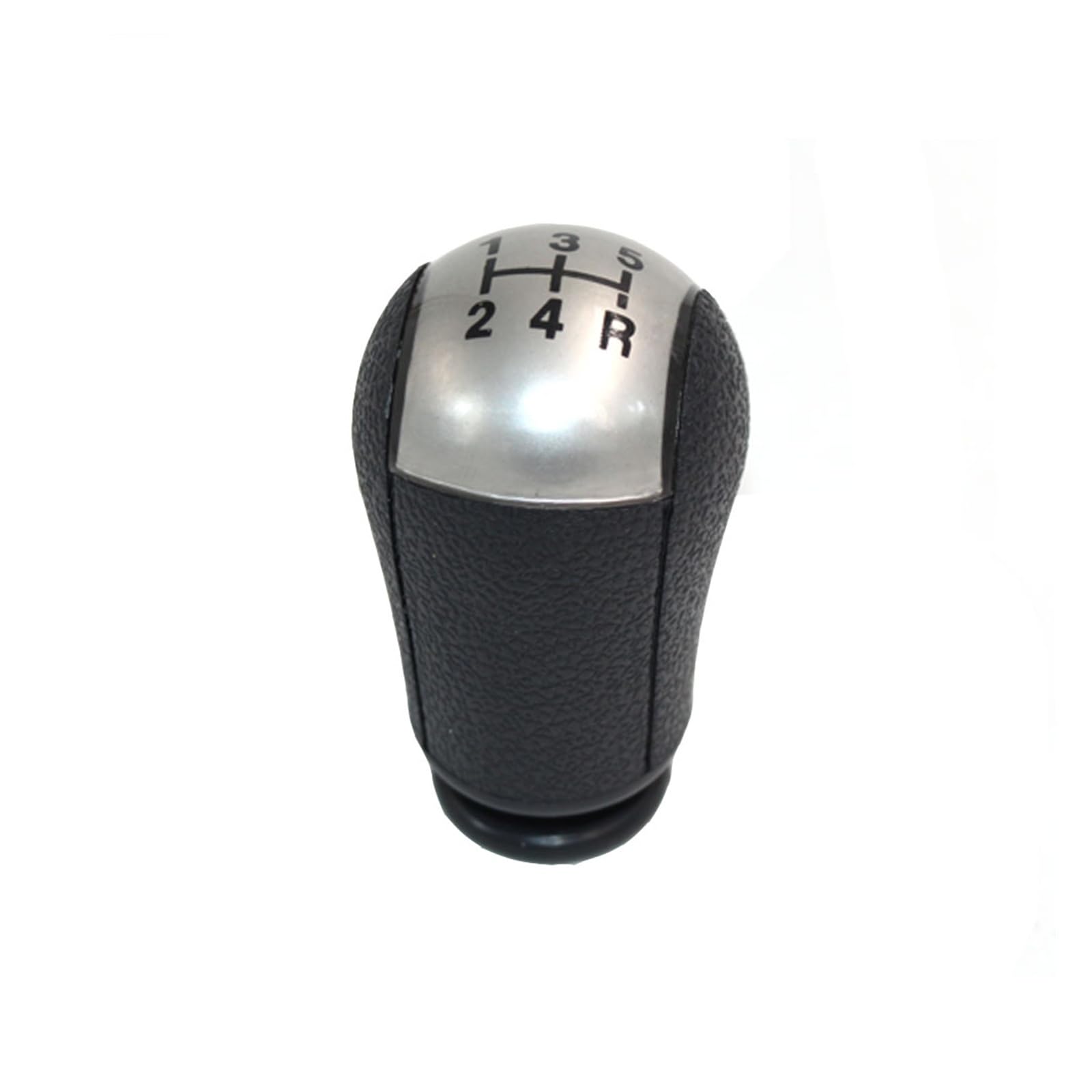 NingRuiBhd for Focus for Mustang for Galaxy for Fiesta for MK6 for Transit Car Gear Stick Shift Knob 5 Speed Stick Head Handle Lever(Sliver 12345R)