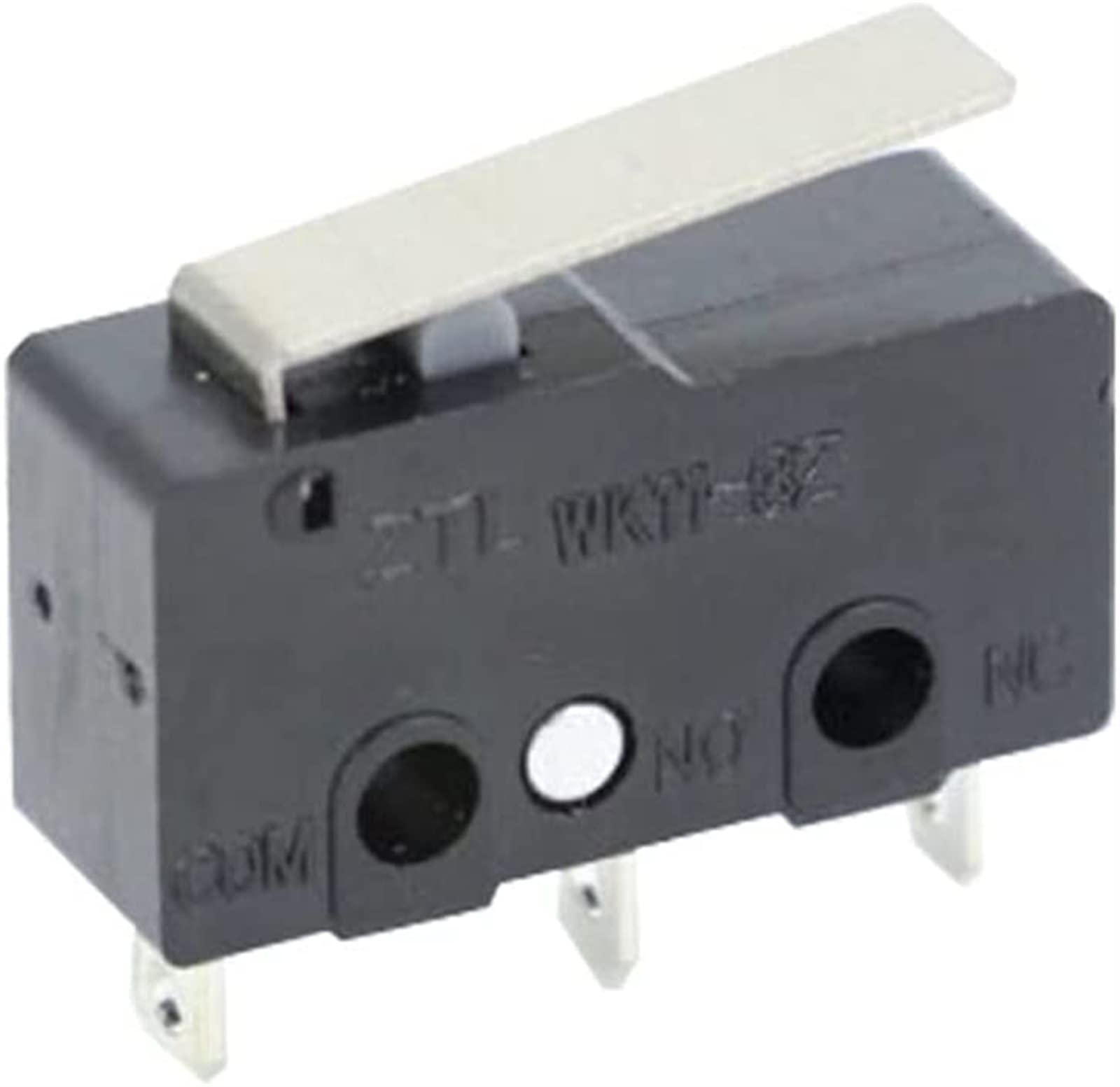 Micro-interrupteur inverseur 5A à levier long pour automatisme