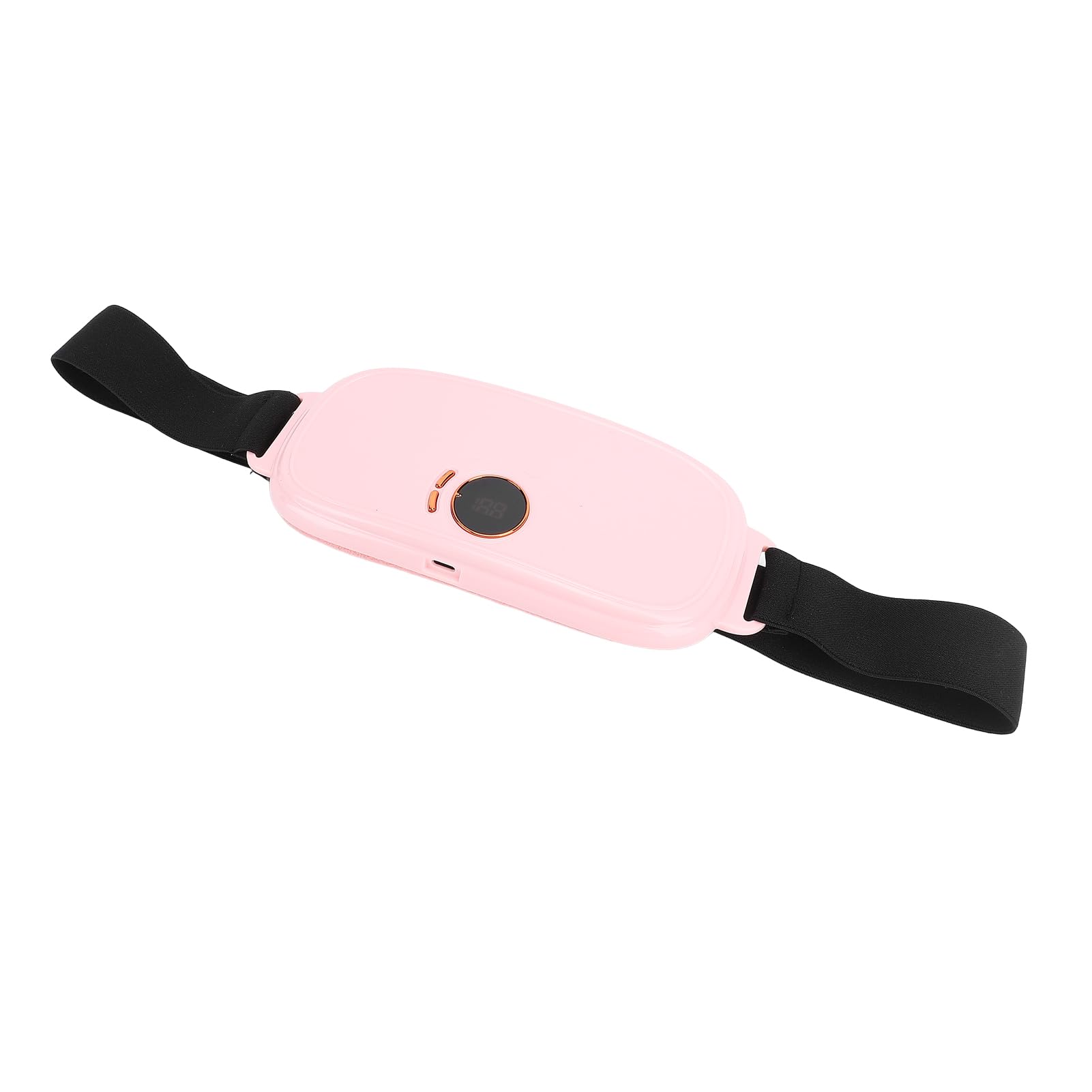 Pink Warming Waist Belt Waist Heating Pad Portable Electric Waist Heating Wrap for Home Office