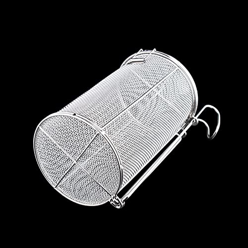 Frituurmand Roestvrijstalen fry mand ronde zeef Franse friet mand met intrekbare handvat voor friet, gebakken kip, noedels, etc. Frituurmanden - Image 6