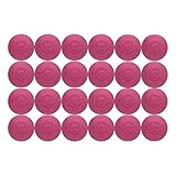 Velocity Bolas de lacrosse – 9 colores disponibles, elección de 1, 2, 3, 6, 12, 18, 60 y 120 (estuche) paquetes, 24 Balls, Rosado