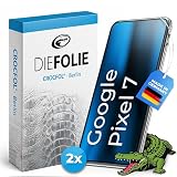 Crocfol Schutzfolie vom Testsieger [2 St.] kompatibel mit Google Pixel 7 - selbstheilende Premium 5D Langzeit-Premium Schutzfolie - Kamerafolien inclusive (Hülle-Friendly)