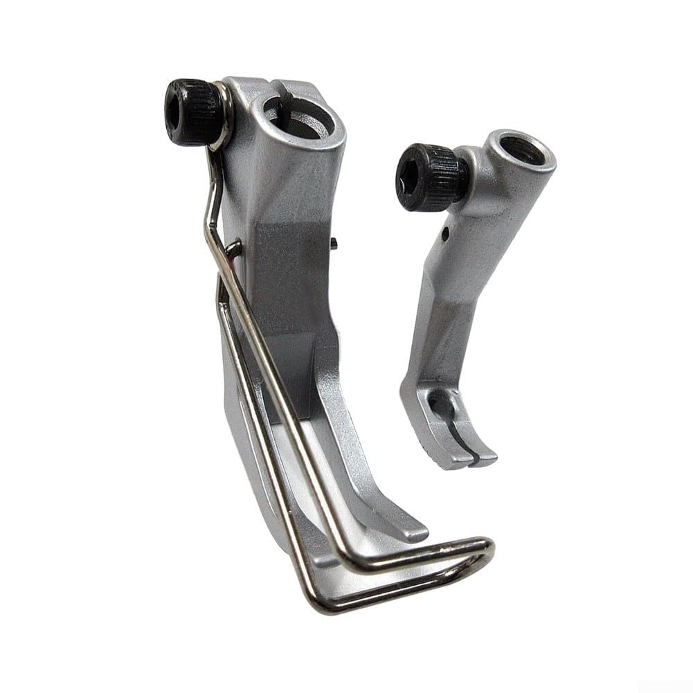 Hochleistungs-Nähfuß-Set für Durkopp Adler Nähmaschinen inkl, 5 x 8 mm schmaler Fuß für 367, 467, 767, 867, 1767 Modelle, Eisen