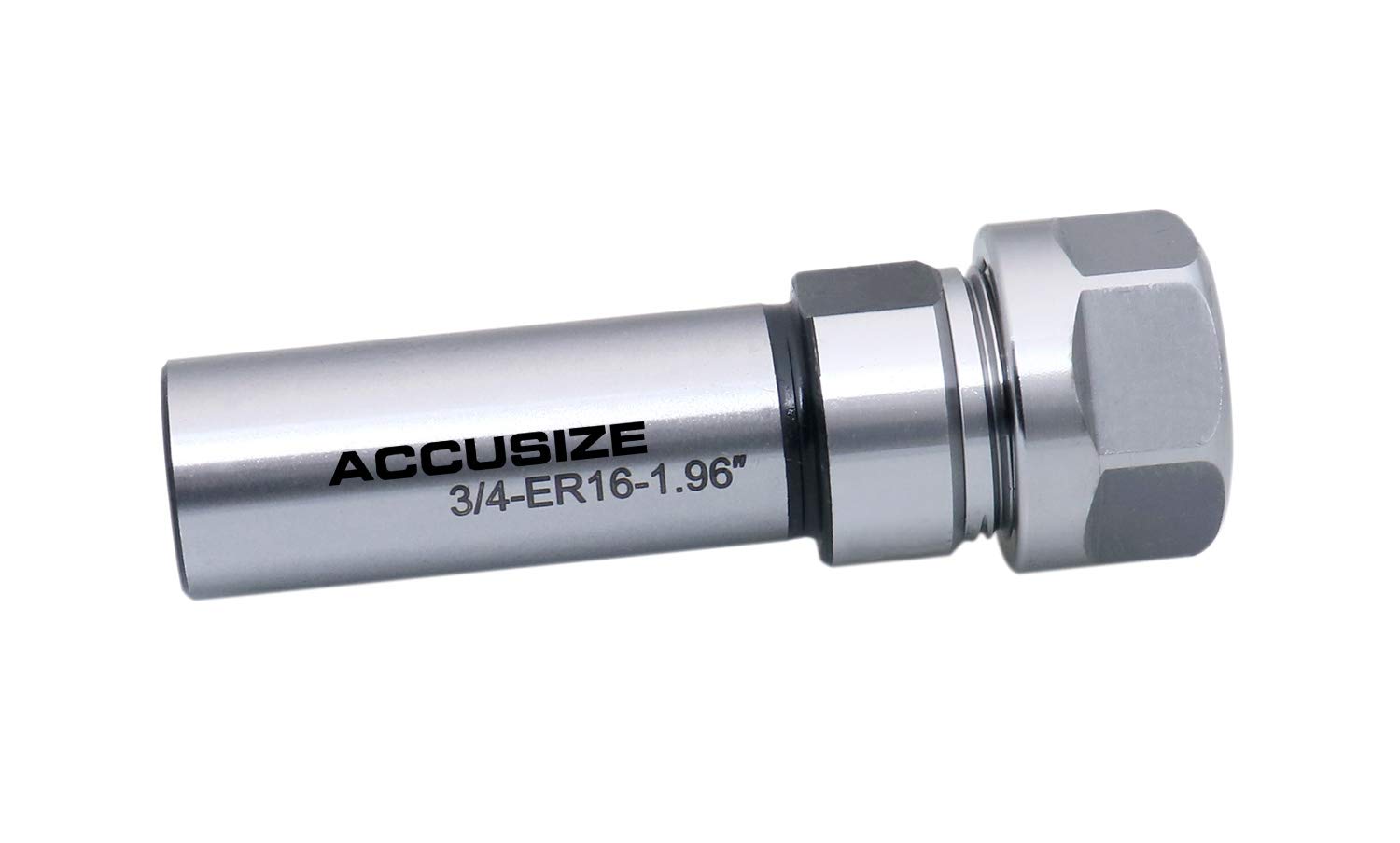 Accusize Industrial Tools ER16 Collet Chuck Extension Rod, 1.96 in. Shank Length, 3/4 in. Straight Shank Alloy Steel, 0223-0207 — Amazon image 9