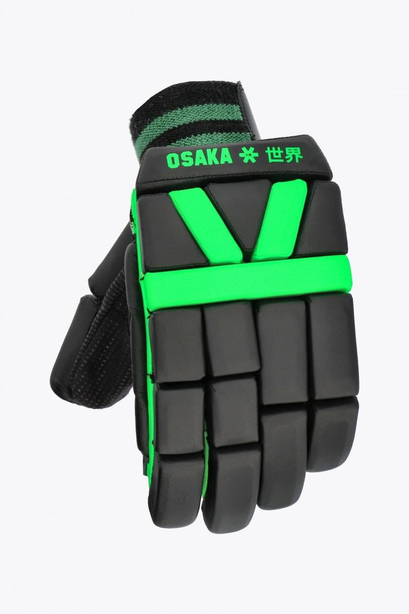Osaka Guante de Hockey Indoor - Protección de Élite, Ligereza, Negro