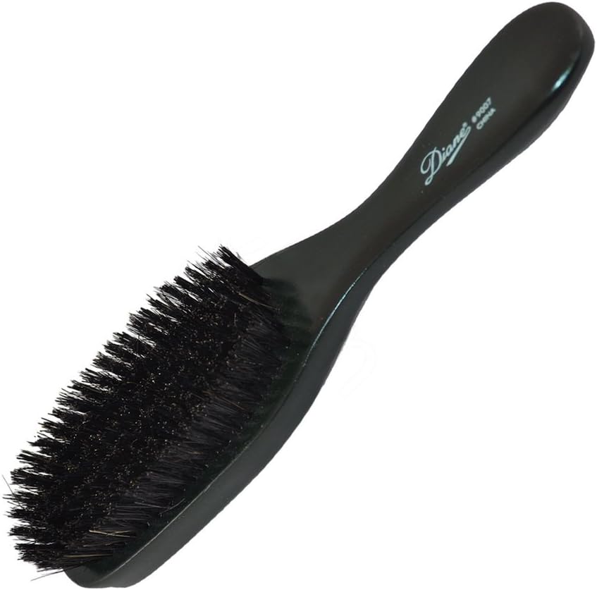 Diane Wave Softy Brush (reinforced Boar) #9007-Green