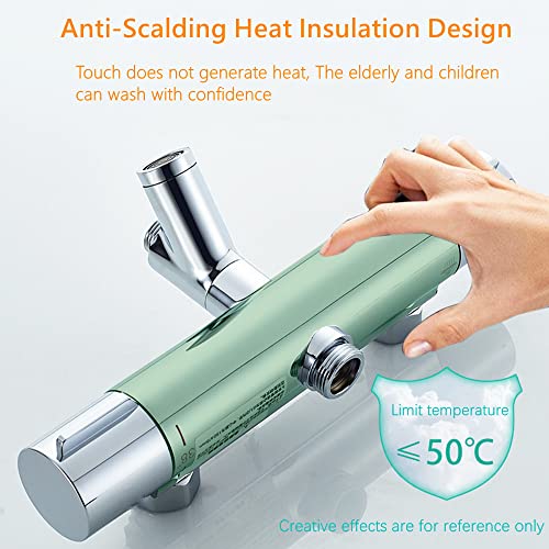 Mitigeur douche thermostatique 38℃ pour stopper les variations de température - 3
