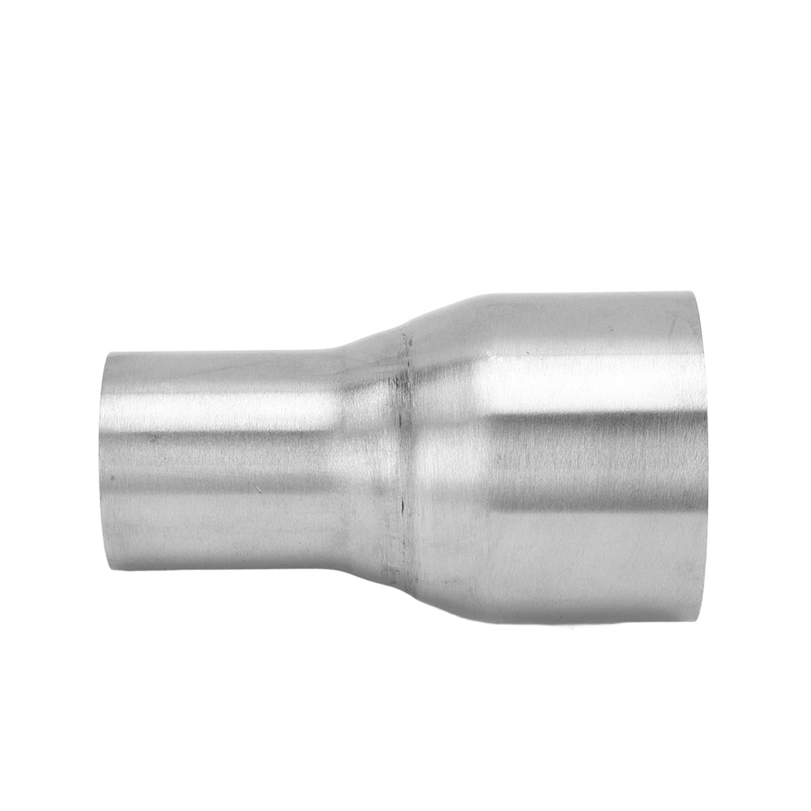 Conector Reductor de Escape de 51 Mm a 76 Mm Tubo de Reducción de Espejo Pulido Estándar Cónico de Acero Inoxidable Adaptador Reductor de Escape Tubo Reductor de Escape Tubo de