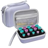 Insulin Fridge Holder Storage Case 15 Slots Peptide Vial Case Protector Holder for 3-10ml U-100 Vials and Essential Oils Diabetic Supplies