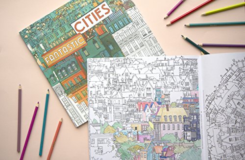 Fantastic Cities: A Coloring Book of Amazing Places Real and Imagined - Image 18