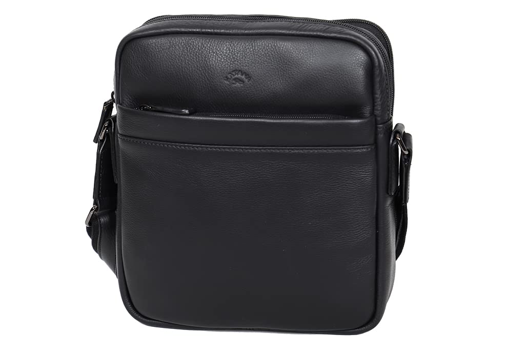 Pochette Portée Travers Katana Cuir De Vachette Grainé 89621