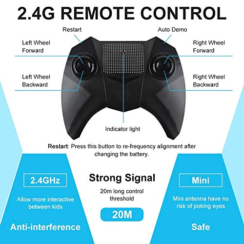 image for RC Cars Stunt Car Toy, JSDOIN 4WD 2.4Ghz Remote Control Car Double Sid