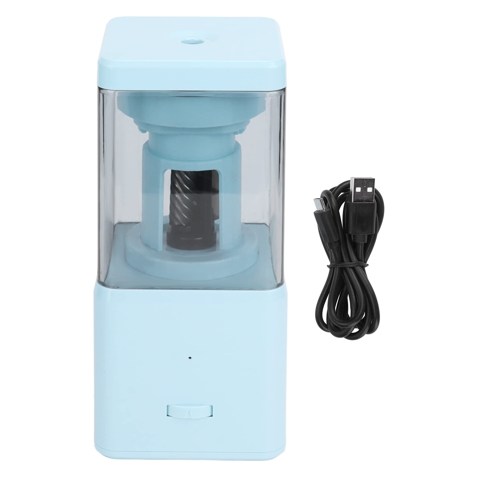 Ołówek elektryczny Vomeko, wytrzymałą automatyczną ostrzałek ołówka, ładowanie USB, dla dzieci, szkoły, domu, biura, klasy,