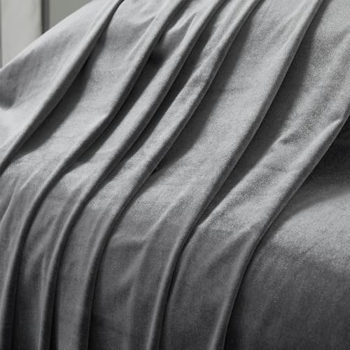 Maimaisuan Grey Velvet Fabric By The Yard,1 Yard 60 Inch Wide Soft Stretchy Velvet Cloth For Upholstery Sofa Chair Cover,Diy Sewing,Costume,Craft,Curtain thumb #4