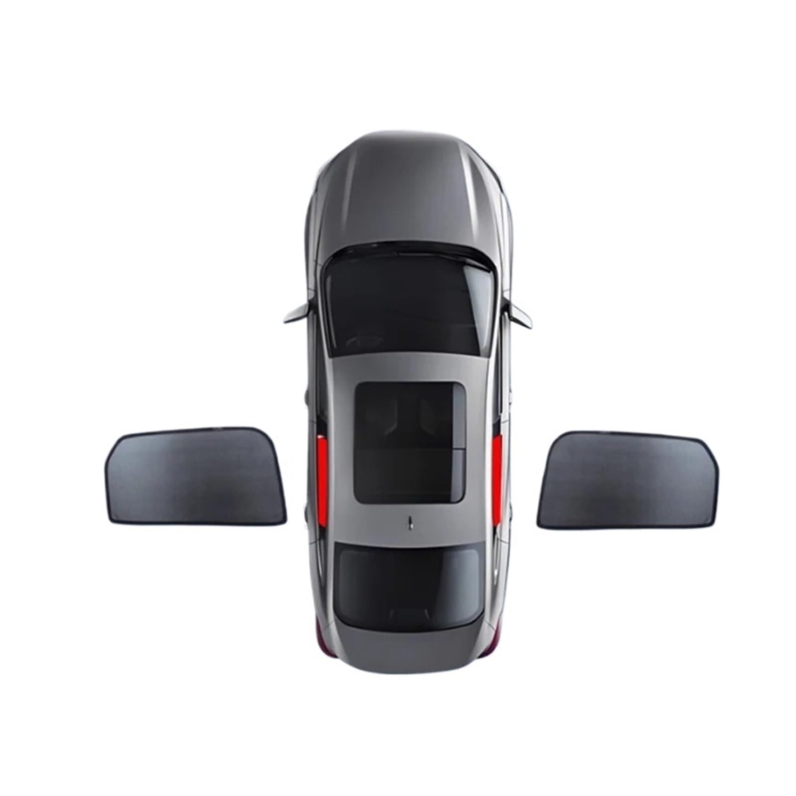 Tende Da Sole Per Jetour Per T2 2023-2025 Per Viaggiatore Per Shanhai Per ICH-X Per K3 Parasole Visiera Magnetica Accessori Auto Parasole Per Auto(2pieces Rear)