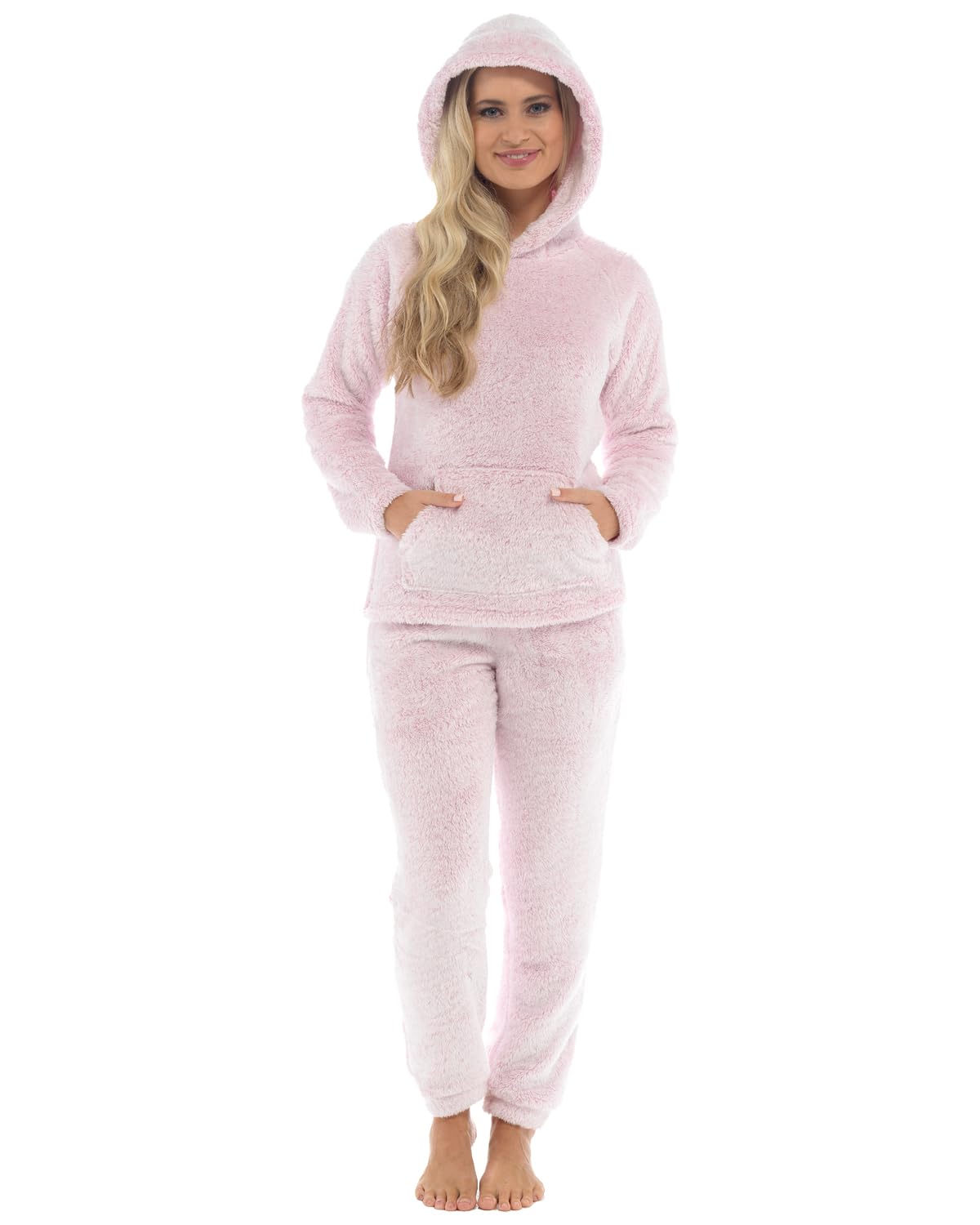 Slumber Hut Ladies Fleece Pyjamas Twosie - Novelty Black Prosecco or Grey Weekend Gin - Lo...