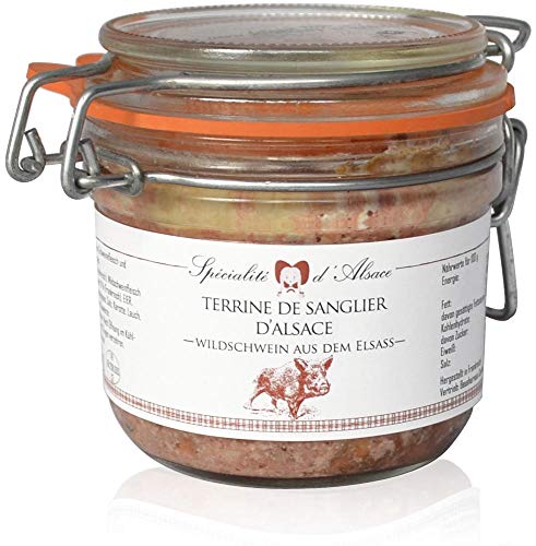Terrine de Sanglier - Wildschweinterrine, 200g I Spezialität aus dem Elsaß Cover