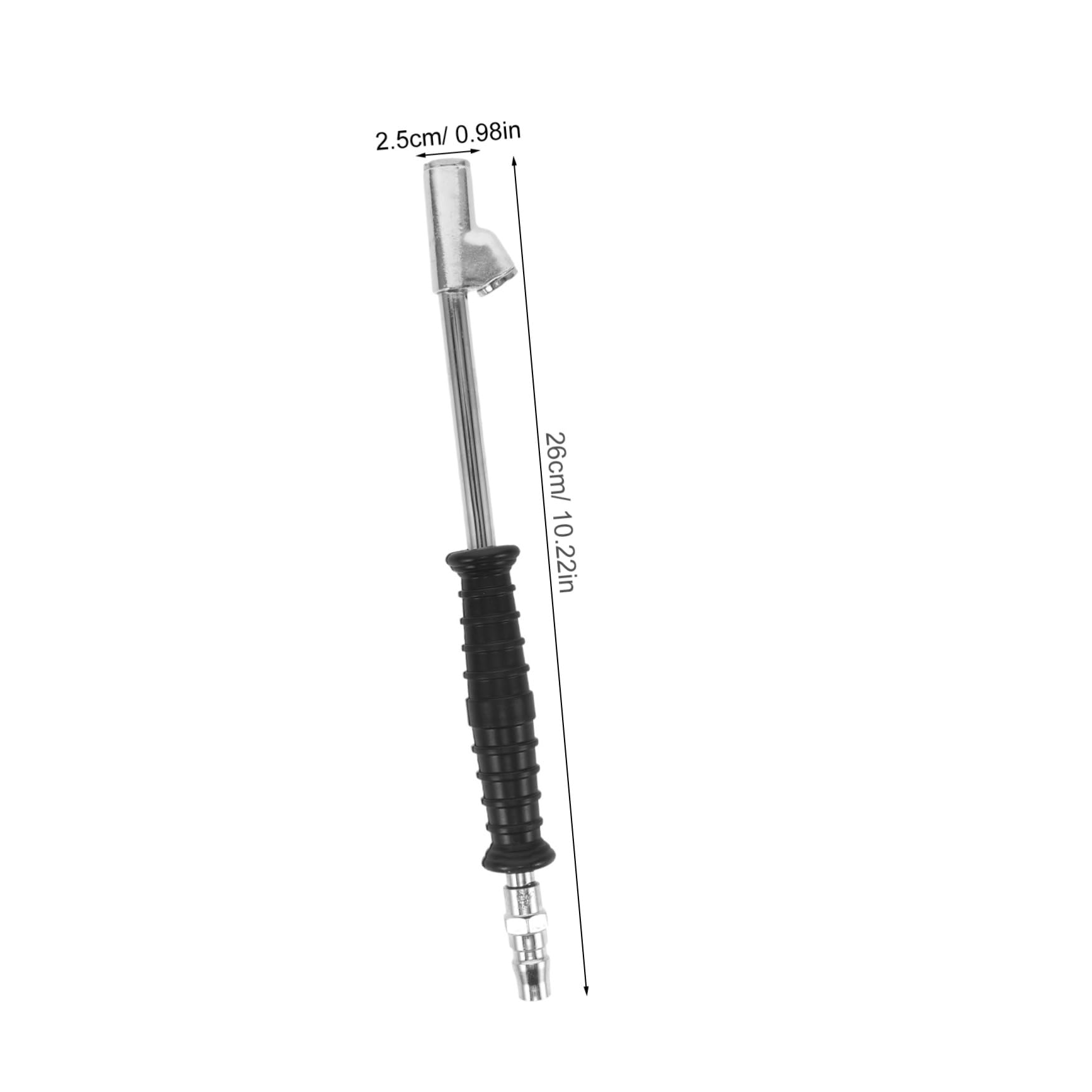 Mikinona Ergonomic Grip Air Chuck for Rv Tire Inflator Pole Universal Tire Valve Stem Removal Tool