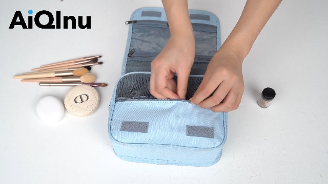 XIEXIESHER Beauty Case Sirena Per Ragazze, Wash Bag Da Viaggio Con Gancio, Impermeabile E Capiente