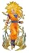 Bandai Tamashii Nations "Dragon Ball Z" Figuarts Zero Super Saiyan 3 Son Goku Action Figure