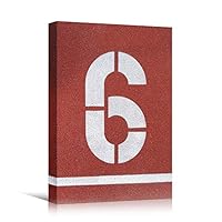 Canvas Wall Art Painted Words Bedroom Industrial Inspirational Modern Art Multicolor Neon Photography Quotes Urban - 12x18 inches