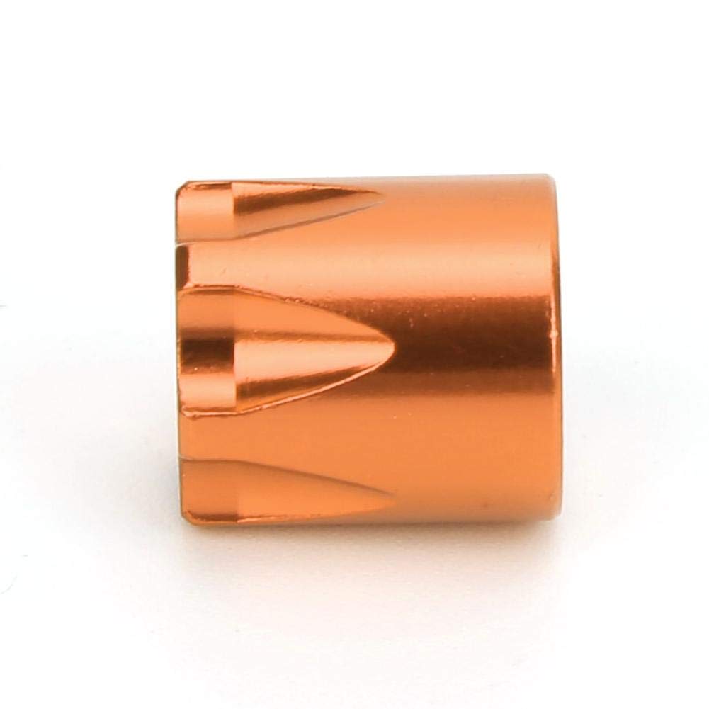 RC Wheel Rim Center Cover, 4Pcs RC Car Wheel Rim Center Cover M4 Nut for 4 Axial SCX10 90046 D90 RC Car(Yellow) 1.9 Beadlock Wheels 1/10 Rc Wheel Center Caps 1.9 Beadlock Wheels