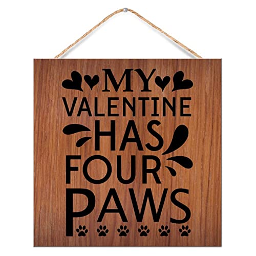 Décoration murale en bois gravé célébrant l'amour inconditionnel de nos animaux