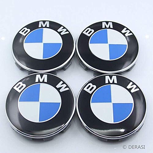 Searlleng 4 Piezas 68 mm Centro tapacubos para BMW – Aplicable a...