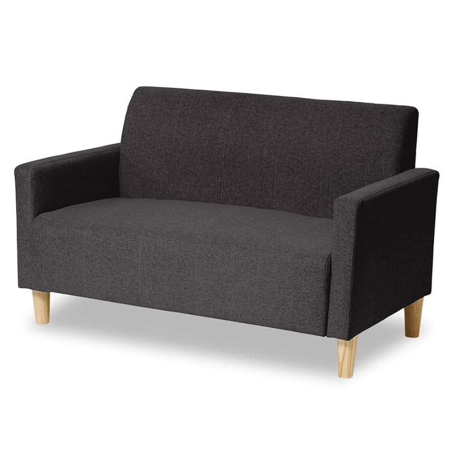 アイリスプラザ ソファ 2人掛け 幅110cm チャコール FBS-2P Amazon｜アイリスプラザ ソファ 2人掛け 幅110cm 高さ12cm