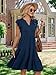 Summer Dresses for Women 2026 Elegant Classy Denim Dress Linen Business Casual Airy Skirt Plus Size T Shirt Midi Beach Clothes Boho Maxi Sundresses Fall Fashion Must Haves Navy Blue Small