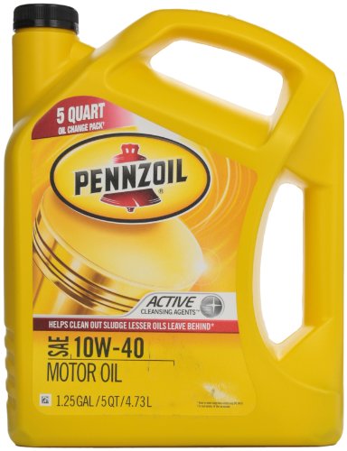 Pennzoil Aceite para Motor 10W-40 5 Quart miniatura 1