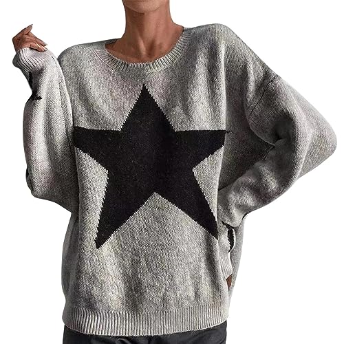 Fall Sweater 2023 Round Neck Star Thread Temperament Personalized Sweater Knit Mens Big And Tall Sweaters And
