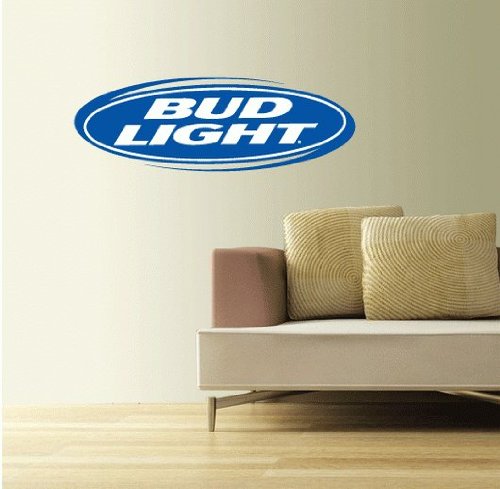 Bud Light Set of 2 Beer Wall Decal Sticker 25