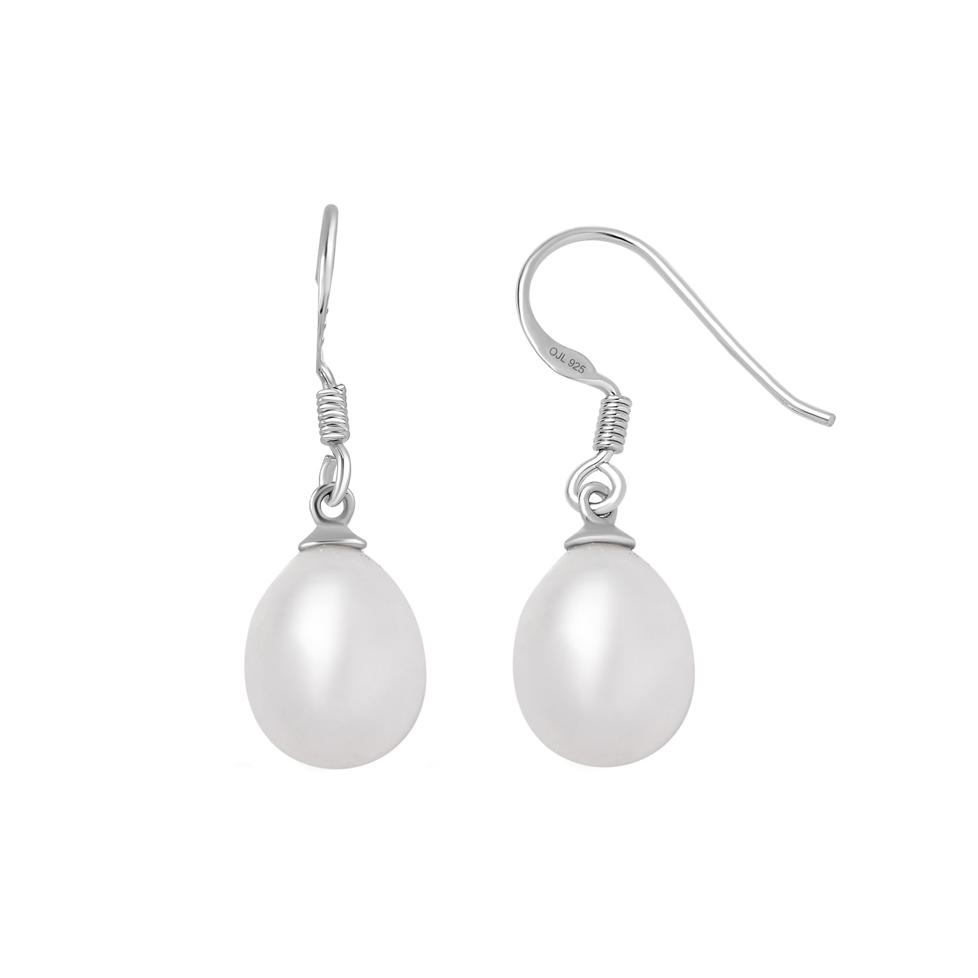 Ornate Jewels 925 Silver Freshwater Pearl Hooked Drop Earring for Women and Girls | with Certificate of Authenticity & 925 Stamp | Life-time Warranty* (B07CNZD966) Amazon Price History, Amazon Price Tracker