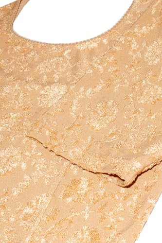 Image of Chandrakala Readymade Blouses for Women Sarees,Stretchable(B202-P)