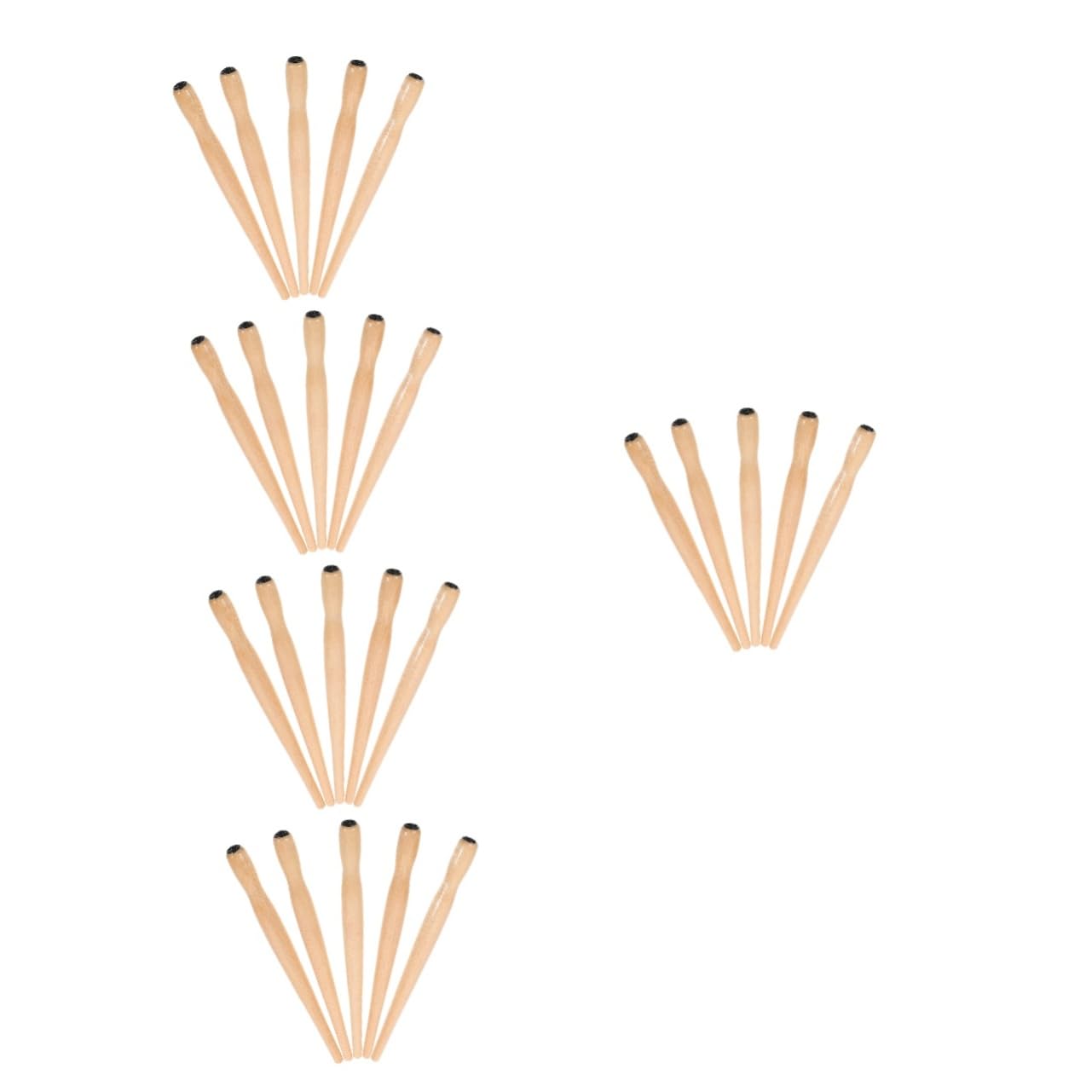 SHINEOFI 5 Set Calligraphy Painting Brush Rod Calligrafia Calligraphy Pen Penne Manga Penne A Immersione Titolare Del Pittore Arte Portapenne Penna A Immersione Presente Di Legno 5 Pezzi*5