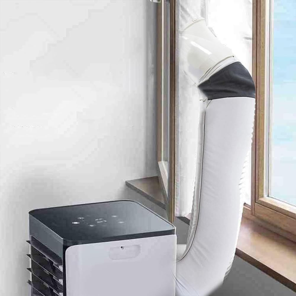 Sarini Manchon de Tuyau de climatisation, Housse de Protection d'isolation Thermique, Housse de Protection Contre la poussière pour climatiseurs Portables