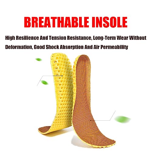 Lymphvity Men's ltalian Handmade Leather Sneakers Outdoor Slip On Non-Slip Walking Shoes Breathable Lightweight Lace Up Walking Driving Sports Shoes 7