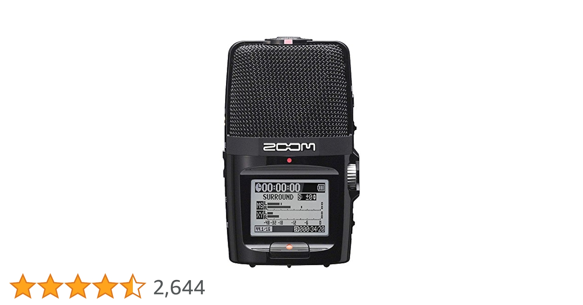 配信機器・PA機器・レコーディング機器 zoom H2 H2 Handy Recorder | Zoom
