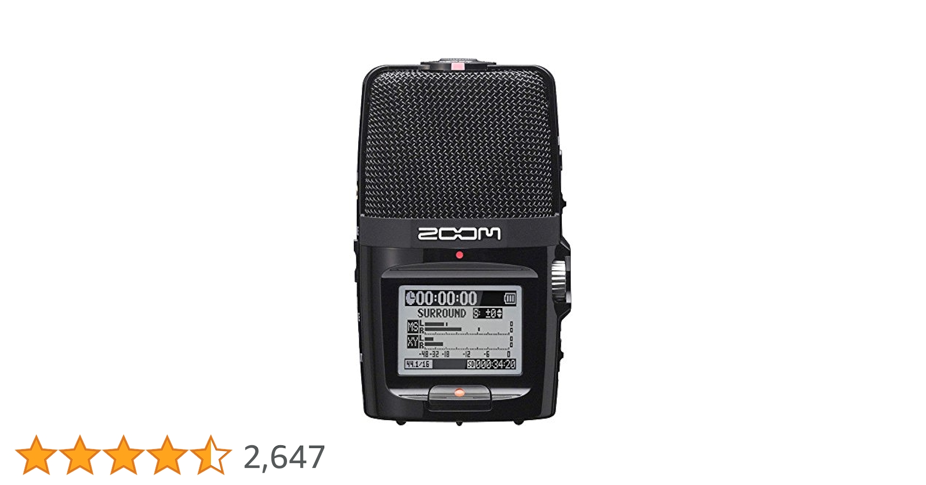 配信機器・PA機器・レコーディング機器 ZOOM Handy Recorder ZOOM