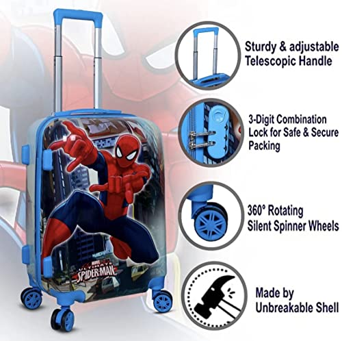 Image of ADSON Abs Kids Trolley 360 Rotating Luggage 360 Wheels Non-Breakable Exclusive Edition 20 Inch Kids Hardsided Suitcase with 4 Wheels, 360 Wheel Travel Trolley Bag