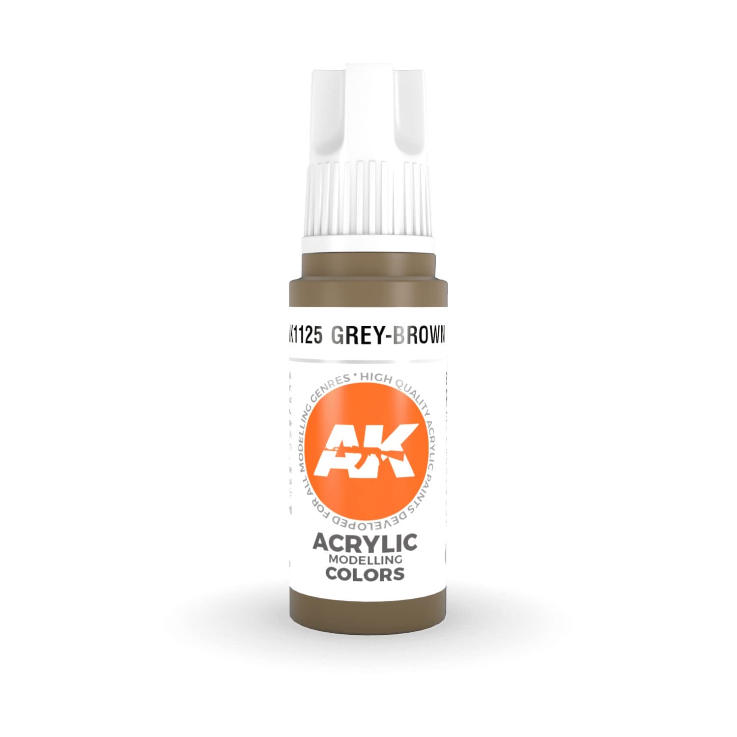 AK Interactive 3rd Gen Acrylic Grey-Brown 17ml
