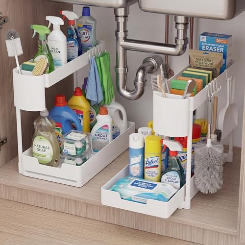 FLOWCASA Organizador para lavavajillas (blanco, 1 unidad)
