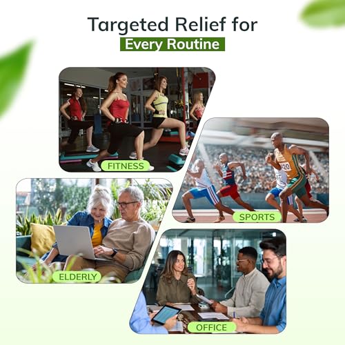 Image of FLexiknee Warming Herbal Pain Patches for Knees w / 12-Hour Extra Strength & Adhesion - Bone-on-Bone, Joint Ache, Muscle Soreness Support - 12 Heat Patches for Pain Relief for Knees, Back & Neck