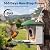 HARYMOR Smart Bird Feeder with Camera Solar Powered, 2K HD Live Video, 10,000+ Bird Species AI Identification, Wild Bird House Feeders for Outdoors, Instant Arrival Alerts, Ideal Gift for Bird Lovers