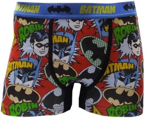 Amazon Batman バットマン キャラクターボクサーパンツ コラージュロゴ ジョーカーフェイス パープル Lサイズ ボクサー 通販
