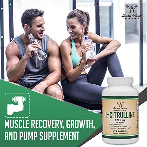 L Citrulline Capsules 1,200mg Per Serving, 210 Count (LCitrulline