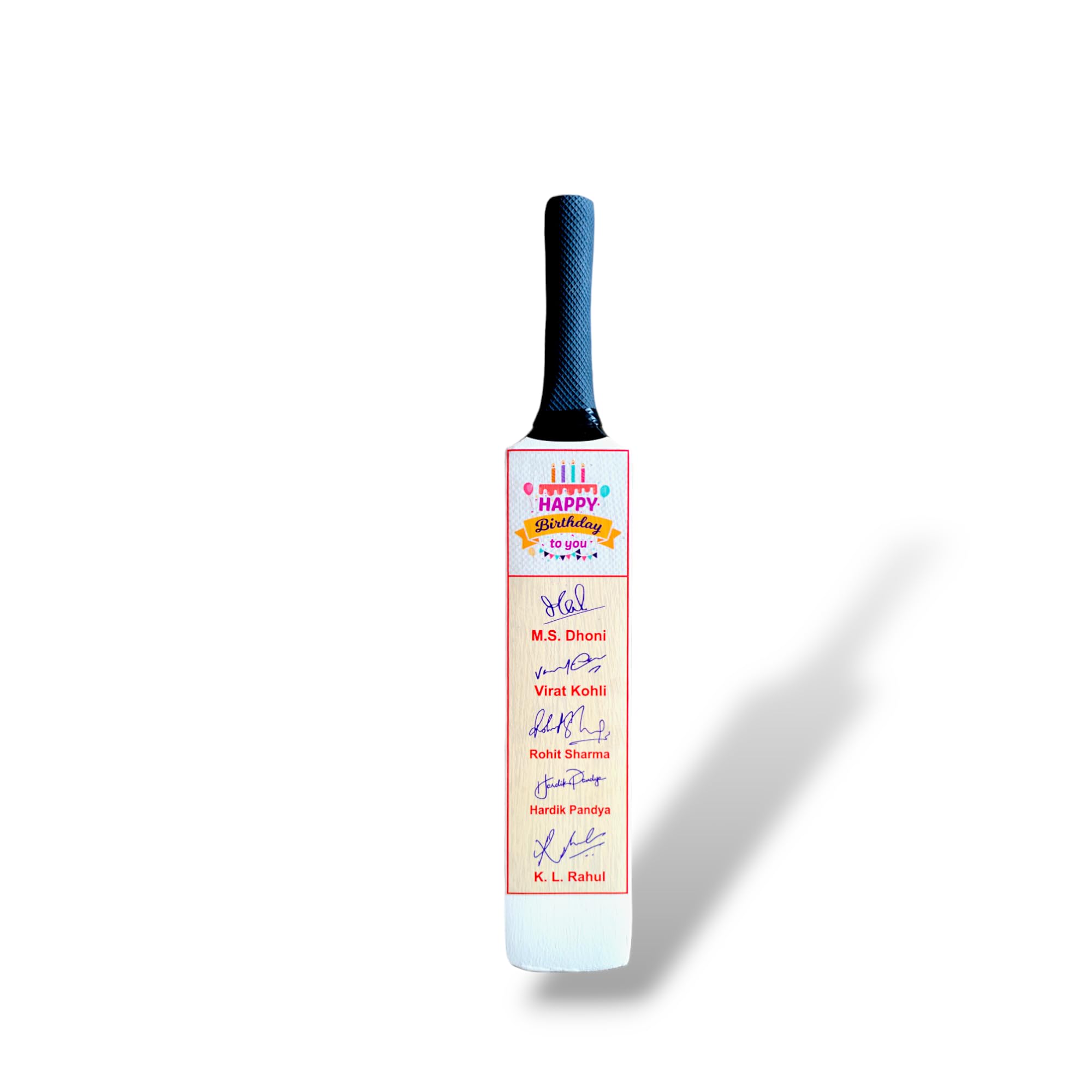 AEM Miniature Show Piece Cricket Bat with Birthday Photo & Signature 12 Inch| Pack of 1| (B0DFZFQZZR) Amazon Price History, Amazon Price Tracker